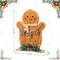 Glitzhome; Glitzhome® 24" Wood Gingerbread Man Porch Décor; Category:Outdoor Christmas Decorations; Image:9